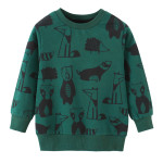 Children's Cartoon Long Sleeve Sweater Top