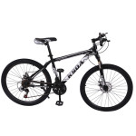 Junior Aluminum Full Mountain Bike, Stone Mountain 26 Inch 21-Speed Bicycle