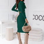 Autumn And Winter Two-piece Suit Midi Dress Temperament Skirt Suit