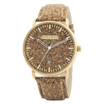 Cork Grain Couple Watch Fashion Casual Wood Grain Watch