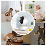 360 Dead-end Panoramic Home Phone Remote Monitor HD Night Vision