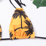 Coconut Tree Bandage Test Split Bikini