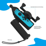 Plastic Game Console Controller Holder Fishing Rod Shaped Handle Grips Accessories