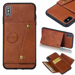 Applique Leather Double Buckle Phone Case