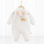 Cotton Thermal Clip Silk Onesie Newborn Climbing Baby Clothes