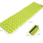 Outdoor TPU Inflatable Bed Ultra Light Inflatable Cushion Camping Tent Sleeping Pad