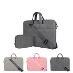 Laptop Bag Portable Shoulder Frosted PU