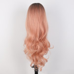 The New Rose Net Wig Is Thin And Straight With Long Curls