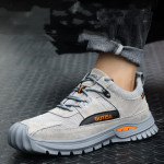 Anti-smash And Anti-puncture Steel Baothead Comfortable Soft Soled Safety Shoes