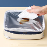 Portable Thermal Insulation Aluminum Foil Handheld Bento Lunch Bag