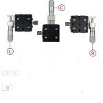 X Axis Platform Manual Displacement Optical Precision Fine Tuning One-dimensional Mobile Translation Slide