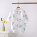 Baby Fashion Simple Print Warm One-piece Bodysuit