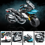 Children's Motorcycle Building Block Model Ornaments