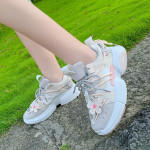 2021 New Korean Fashion Net Celebrity Platform Sneakers