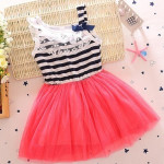 Baby Dress Girl Summer Short Sleeved Princess Skirt