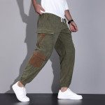 Autumn Corduroy Overalls Men's Ankle-tied Loose Casual