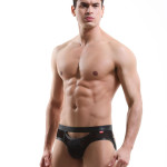 Men's Hollow Back Double Thong Underpants