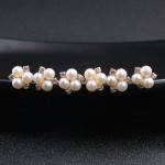 2021 new bride headdress pearl diamond wedding jewelry accessories manufacturers selling hair pin