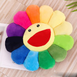 Cotton Plush Sunflower Pillow