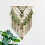 Nordic Bohemian Tassels Hand-woven Tapestry