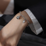 Fashion Lucky Cat Double Bracelet Retro