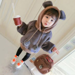 Children's T-shirt Long Sleeve Undercoat Plush Sweater