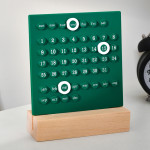 Perpetual Calendar Handmade Diy Ferring Table Calendar Desktop Decoration