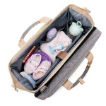 Portable folding crib mummy bag