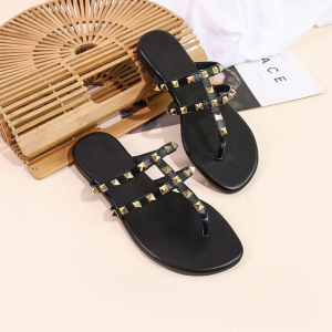 Rivet Soft Bottom Sandals And Slippers Rivet Soft Bottom Sandals And Slippers