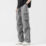 Loose Straight Cargo Pants Wide-leg Pants Men