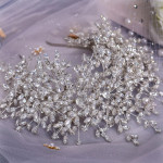 2021 New Heavy Handmade Rhinestone Ice And Snow Queen Wedding Crown