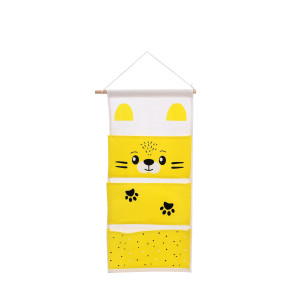 Youhan Animal Hanging Bag Zakka Cotton And Linen Cartoon Hanging Bag Storage Bag Behind The Door Shopping Bags Wall Decoration Hanging Bag