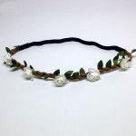 Rose Flower Headband Wreath Bridal Korean Style