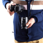 Camera Lens Flipper Double Dual Lens Holder forNikonE-Mount