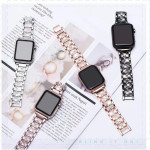 Jewelry Chain Strap For A Pple Watch Band Ultra 49mm 40mm 44mm 42mm 38mm Bracelet Diamond Wrist IWatch Band SE 6 7 8 9 45MM 41MM