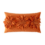 Light Luxury Ins Wind Flower Embrace Pillowcase Net Red Villa Decoration Pillow