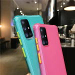 Samsung S20ultra Pure Color Lanyard Phone Case A51A70 Silicone Anti-drop S10e Cover