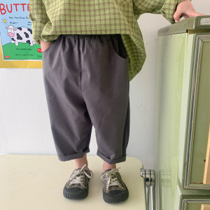 Children's Casual Boys And Girls Loose Straight Wide Leg Pants