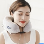 Massage U-Shaped Pillow Multi-Function Shoulder and Cervical Vertebra Electric Outdoor Portable Car Health Care