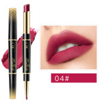 Double-ended Lipstick Pen Lip Liner Waterproof Non-stick Cup