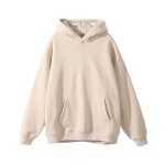 Padded Loose Button Hoodie Couples Jacket Men And Women