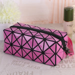 Geometric Storage Cosmetic Bag Folding Rhombus Makeup Bag Creative Portable Handbag