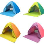 Sunscreen Shelter Tent Anti-UV Pop Up Beach Canopy Outdoor Camping Hiking Tent Travelling Easy Carrying Portable Parts