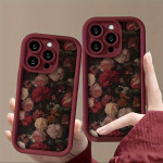 Full Screen Rose Bamboo Ladder Soft Phone Case