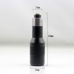 Rechargeable Mini Glare Flashlight Emergency Flashlight For Self-Driving Tour