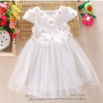 Baby Dress Girl Summer Short Sleeved Princess Skirt