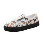 Retro Hong Kong Flavor Net Celebrity All-match Graffiti Canvas Shoes