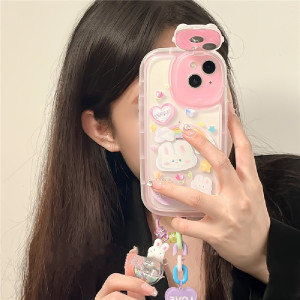 Rainbow Bear Rabbit Mobile Phone Case