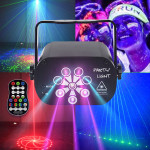 480 Pattern LED RGB Disco Party Laser Stage Light USB Club DJ Lighting Projector