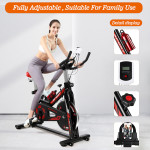 Lndoor Cycling Professional Fitness Cycling Exercise Bike With LCD Monitor